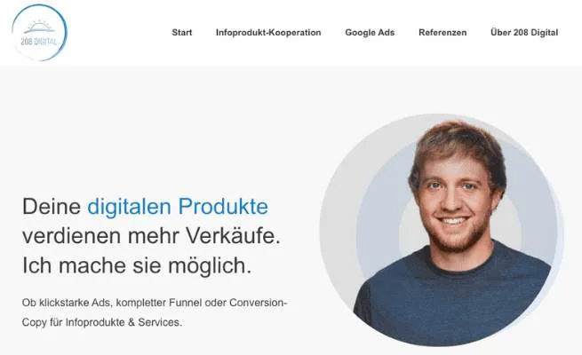 affilicon im Mentortools-Minikurs, empfohlen von 208 Digital